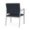 Lesro Newport Wide Guest Chair Metal Frame, Silver, RS Night Sky Upholstery NP1201 - alternate 3